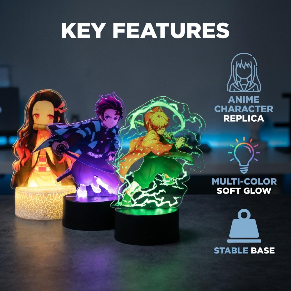 Anime Figure Tanjiro Merch 3D  - Smart Night Light reseña y precio