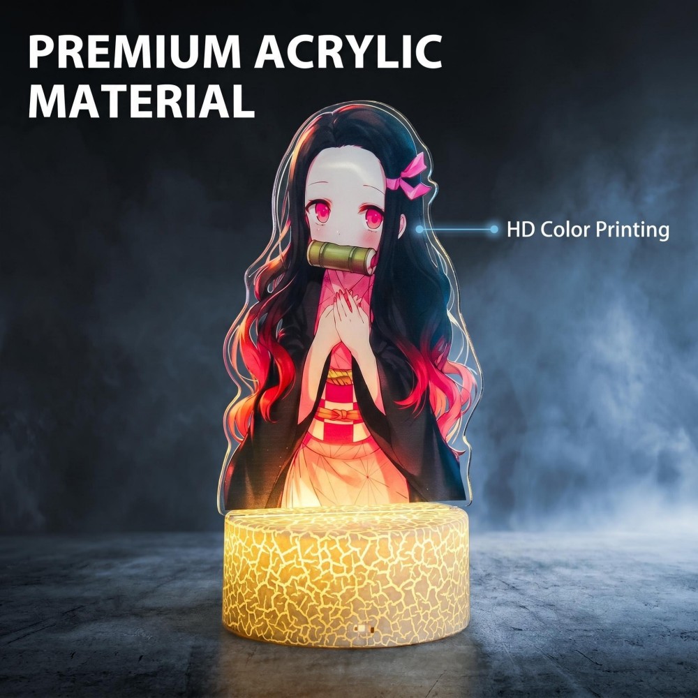Anime Figure Tanjiro Merch 3D  - Smart Night Light reseña y precio