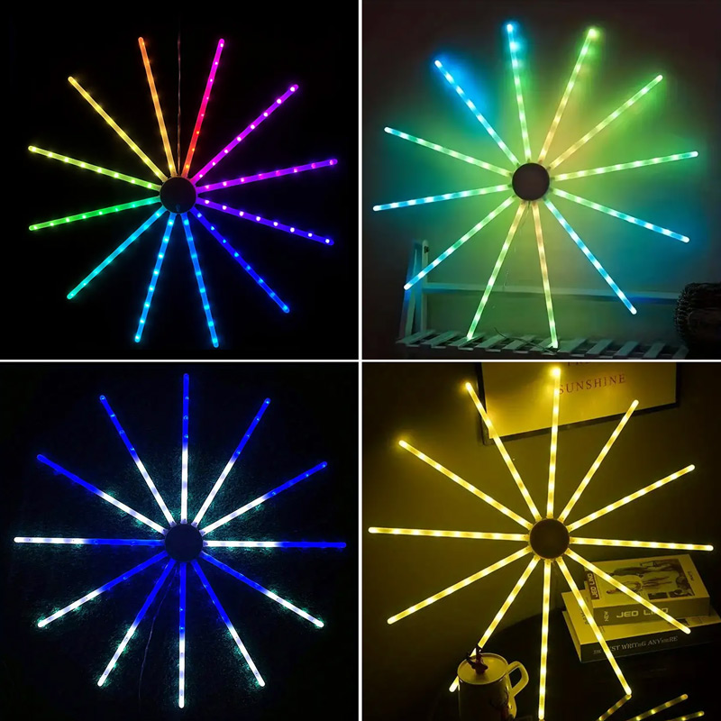 Smart Fireworks LED Desk Lamp, - Smart Night Light reseña y precio